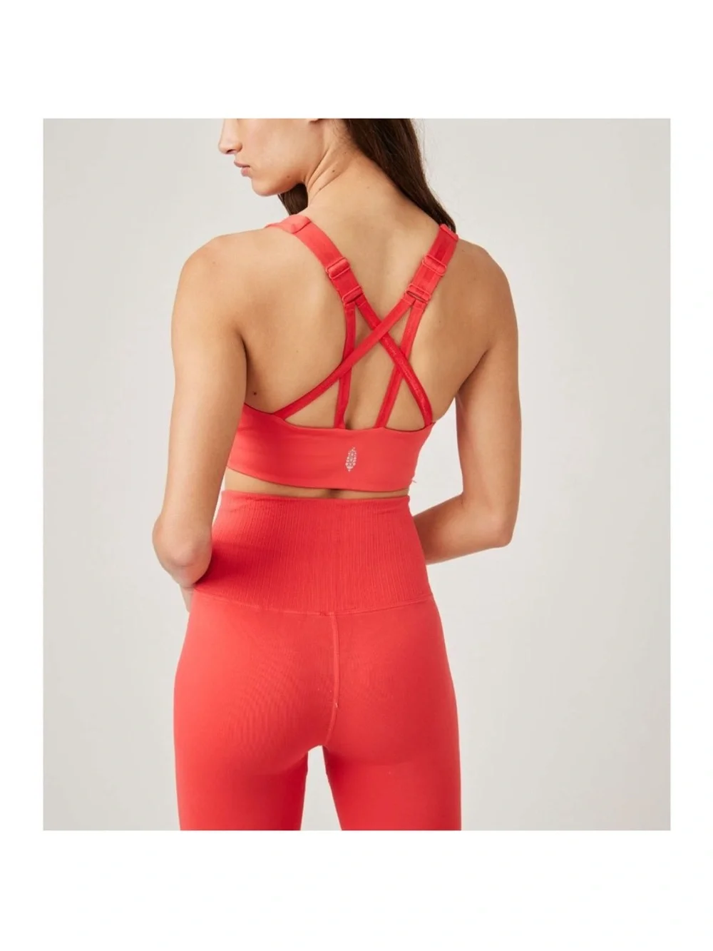 FP MOVEMENT NWOT Round Robbin Brami sports bra Cayenne